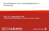 Prof. dr. Jacqueline Vink - Trimbos-instituutassets-sites.trimbos.nl/docs/f2b7ffd9-574c-4505-bf9b-3e908853b144.pdf · Gen-omgevingsinteractie: voorbeeld roken X Niet blootgesteld