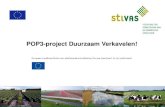 POP3-project Duurzaam Verkavelen! - Flevoland · -POP3-project Kavelruil Werkt! •Gebiedsontwikkelaar in de groene ruimte met specialisatie kavelruil •Zwaagdijk-Oost •Bestuur