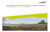 Rapportage : 2015 nulsituatie · constructie van de waterkering als juridisch instrument? Uitvoerende activiteiten: 3. Inspectie van de waterkering: hoe houden we toezicht op de waterkering