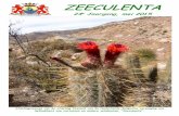 ZEECULENTA 2015-05.pdf · Voor de extra verloting zijn er vier cactuslollies en een primula. Notulen (kort verslag) van de vorige bijeenkomst worden goedgekeurd er zijn ... (opgepast