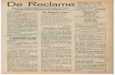 De Reclame - oudhengelogld.nl · De Reclame Nieuws- en advertentieblad voor Hengelo-Gld, Keyenburg, Velswijk, Zelhem, Steenderen, Baak, Wichmond e.o. Zaterdag 3 Juli 1954 23e jaargang