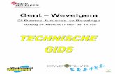 New Gent – Wevelgem · 2017. 1. 16. · 2 Het wielerseizoen 2017 is reeds in volle ontplooiing. Het moment om in het hart van West-Vlaanderen om de dames juniores in het licht te