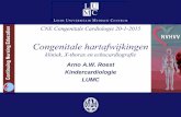 CNE Congenitale Cardiologie 20-1-2015 - NVHVV A_ Roest...•ASD II-fossa ovalis defect •Sinus venosus defect •Sinus coronarius defect •Presentation •Generally asymptomatic