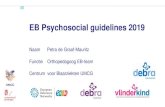 EB Psychosocial guidelines 2019 - Debra · The world’s leading EB patient advocacy and support network Kate Martin Sam Geuens Judith K Asche Rebecca Bodan Fiona Browne Annette Downe