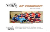 Voetbaltornooi in Dilbeek 2016 - t Vosjetvosje.be/voskrant/vk_16-03.pdf · Voetbaltornooi in Dilbeek 2016 Driemaandelijks mededelingenblad van ’t Vosje Omnisportclub voor personen