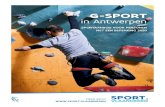 G-SPORT in Antwerpen...G-sport in de provincie Antwerpen 3 Ook G-sporters beleven meer! Sport en beweging maakt gelukkig, verrijkt je vriendenkring en draagt bij aan je algemene gezondheid.