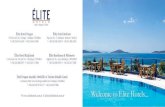 Elite Hotels e-Brochure - Aqua Travel · yorgunlugunu bir kadeh §arap . Carte Restuara Delight your taste buds with the selection of Turkish and Italian ... • LCD TV Wi-fi Suite