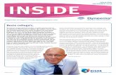 InsideDyneema#4 2013 NL DEF - DSM · in deze markten herkennen en begrijpen de waarde van het merk Dyneema . Als een nieuwkomer in de markt van prestatiekleding, is het een van onze