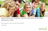 Meer inzicht voor studenten van de Technische Universiteit ...€¦ · • Strategisch programma Studienet • De online informatiebehoefte van de student is in kaart gebracht 120+