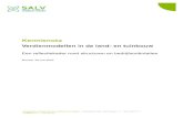 SALV - Kennisnota...2020/05/29  · De SALV zet een werkcommissie ‘Verdienmodellen in de land- en tuinbouw’ op met als doel onder laagspanning – kennis op te bouwen rond kansen