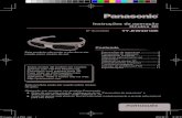 Instruções de operação Óculos 3D - Panasonic North America · 2020. 3. 2. · Seção de instalação do protetor para nariz (Seção interna dos óculos 3D) ( página 7) A correia