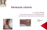 Veneuze ulcera - LOK Valaar (089) - Home · Ulcus cruris • Letterlijk: zweer (ulcus) aan het onderbeen (cruris) • Huiddefect tot in het onderhuidse weefsel • Geen of geringe