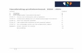 Handleiding profielwerkstuk 2020 - 2021denassau.nl/documenten/leerlingen/Handleiding PWS 2020... · 2020. 9. 11. · handleiding: eisen en criteria waaraan je PWS in algemene zin