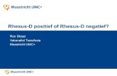 Rhesus-D positief of Rhesus-D negatief? - NVBnvb-trip-symposium.nl/wp-content/uploads/2017/12/2...2017/12/02  · ABO bloedgroep: - Voorkant: 3+, 4+ of negatief - Achterkant: positief