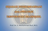 Prof. Dr. Ir. Mohammad Bisri, M.S.€¦ · 4)FP (10 November 1960) 5)FKHP (26 Oktober 1961) FP dan FKHP dinegerikan sebagai bagian dari Universitas Airlangga, (1 Agustus 1962), dan