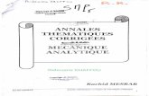 Nouveau document 2017-07-24f2school.com/wp-content/uploads/2019/11/mec... · Rachid MESR,íR MESRAR Agadir 20/1 1/16 Annales Ihéma/ique.v corrigées de mécanique analytique . DES