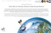 40 IEEE Aerospace Conference 2019 Solar Sails for Planetary … · 2019. 12. 26. · •2012-2014: from paper design to FM delivery •2014-2018: cruise to km-sized PHA (162173) Ryugu