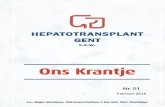 Februari 2018 - WRG · 2018. 2. 13. · Hepatotransplant-Gent vzw Maatschappelijke zetel: Sint-Laurentiuslaan 9/002, 9041 Oostakker Tel.: 09/251 23 81 E-mail: hepato.gent@telenet.be