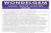 Kalender jan 2020 DEFDRUK - Bewonersplatform Wondelgem · 2019. 12. 16. · Telefoon: 0486 075 816 - E-mail: vandevijverpaul@telenet.be 19/02 • Creatieve avond • Wondelgem Creatief