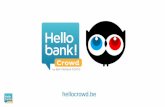 hellocrowd - Sociale innovatiefabriek1. Gemiddeld wordt €7000 opgehaald via reward based crowdfunding in België. 2. Een gemiddelde bijdrage op Hello crowd! is 50 euro. 3. Biedt