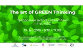 Slides plenaire deel Art of Green Thinking compressed · 2019. 12. 13. · Title: Slides plenaire deel_Art of Green Thinking_compressed.pdf Created Date: 12/13/2019 4:01:19 PM