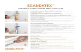 Standard Glass textile wall-coveringscandatex.se/wp-content/uploads/2014/02/Scandatex... · Schilderen – afwerking Start met schilderen zodra het product droog is (ongeveer 12 uren).