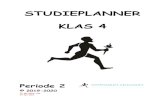 STUDIEPLANNER KLAS 4 - Gymnasium Celeanum...STUDIEPLANNER vak: ak klas : 4 tweede fase periode 2 2019-2020 week: 46 t/m 4 week/datum lesstof opdrachten* afronding** curriculum week