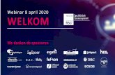 Webinar 8 april 2020 WELKOM...2020/04/08  · We danken de sponsoren Title Kwalitatief hoogwaardig casemanagement Author Klompsma, Jan Willem Created Date 4/8/2020 12:21:11 PM ...