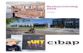 Bestuursverslag 2016 - cibap · Cibap wil als vakschool in de regio Zwolle een kleinschalig topinstituut zijn op het hoogste mbo niveau. Het onderwijsaanbod richt zich wat niveau