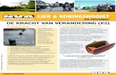 LIER & KONINGSHOOIKT€¦ · De Omroeper DE LEGE ... De schuld per inwoner steeg tussen 2010 en 2012 van 1 240 euro naar 1 950 euro. De makkelijkste oplossing is om de belastingen