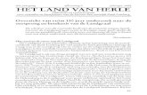 PDF Land van Herle · 42e Jaargang aflevering 3 juli/sept. 1992 HET LAND VAN HERLE Tijdschrift en contactorgaan voor vrienden en beoefenaars van de historie van oostelijk Zuid-Limburg