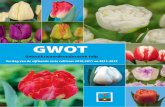 GWOT - KAVB tulp verslag serie 15.pdf · tal bossen tulpen op houdbaarheid, sierwaarde en kwaliteit getoetst bij FloraHolland (vestiging Rijnsburg). Tijdens de teelt en broei zijn