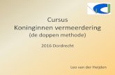 Cursus Koninginnen vermeerdering...2016/03/11  · Erfelijkheid hoort niet bij deze cursus maar is wel interessant. H.H.W. Velthuis en M.J. Duchateau Koninginnenteelt Blz 18 e/m 24.