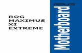 ROG MAXIMUS XI EXTREME...vi 電気の取り扱い ･ 本製品、周辺機器、ケーブルなどの取り付けや取り外しを行う際は、必ずコンピューターと周