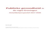 De publieke gezondheid in de regio Groningen-vastgesteld ... · e) leg de uitgewerkte scenario’s met een advies ter besluitvorming voor aan het Algemeen Bestuur. In het Dagelijks