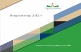 Ontwerpbegroting 2021 en Meerjarenraming 2022 tm 2024 · 2020. 10. 8. · mr. G.S. Reehuis dr. J.J. Schrijen algemeen directeur / gemeentesecretaris burgemeester . Versie 1.19 d.d.