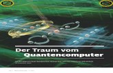 Der Traum vom Quantencomputer - uni-mainz.de · 2019. 8. 7. · 60 | bild der wissenschaft 8 2019 Der Traum vom Quantencomputer Auf dem Weg zum neuen Wunderrechner wird ein Stein