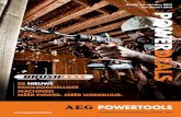 DEALS DE NIEUWE - Wiltec · 2018. 11. 14. · POWERDEALS POWERDEALS 2 3. AEG Powertools introduceert een revolutionaire serie 18 V compactmachines, een koolborstelloze boorschroefmachine