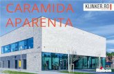 CARAMIDA APARENTA - GEPLAST · 2020. 5. 28. · APARENTA tip Klinker KLINKER.ro este colectia de placi din caramida aparenta decorativa propusa de GEPLAST Arhitecturale. Destinate