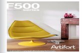 series - Artifortfiles.artifort.com/Brochures/Artifort_F500_brochure...fauteuil om lekker in weg te kruipen en van te genieten. De unieke details van de F500 serie laten elk model