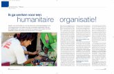 Ludo Hugaerts humanitaire organisatie! SOS Kinderdorpen in Brussel. “Ik doe allerlei administratief werk en help ook mee aan promotieacties en aan verkoopstandjes op evenementen.