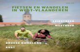 Editie: JUNI FIETSEN EN WANDELEN IN WEST-VLAANDEREN · 2018. 6. 6. · Het Guldensporenpad vanuit Kortrijk is een van die prachtige groene assen die West-Vlaanderen rijk is. Het zijn