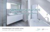 Spetterend Sanitair 2025 · 2019. 11. 5. · 6 ONTWIKKELING ECONOMIE-70-50-30-10 10 30 50 CONSUMENTENINDICATOREN ECONOMIE Momenteel bevind de Nederlandse economie zich in de nafase