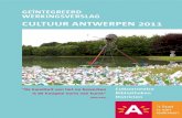 CULTUUR ANTWERPEN 2011 - BLOC 2030 · 2018. 3. 20. · Eind 2011 besliste de stadom een deel van de Vlaamse convenantmiddelen (erfgoed) voor Antwerpen, ter beschikking te stellen