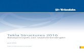 Tekla Structures 2016 · Tekla Structures 2016 Basisprincipes van staalverbindingen april 2016 ©2016 Trimble Solutions Corporation. ... 3.1 Bestanden die bij het verbindingsontwerp