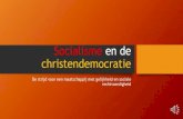 Socialisme en de christendemocratie - Virgogeschiedenisvirgogeschiedenis.weebly.com/uploads/6/9/9/6/69967949/...De strijd voor een maatschappij met gelijkheid en sociale rechtvaardigheid
