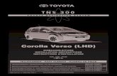 Corolla Verso (LHD) - Toyota-Tech.eu633FD684-9D24-4E6E-94BD...Corolla Verso (LHD) - 9 01-04Corolla Verso (R1) TNS300 DVD-ROM Separat zu bestellen. Die für das TNS 300 Navigationssystem