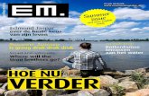 HOE NU VERDER · 2017. 3. 7. · Erasmus Magazine 24 juni 2010 #20 HOE NU VERDER Susanne Janssen is graag druk druk druk Edmond Jaspar over de beste keus van zijn leven Rotterdamse