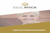 CERTIFICATIEPROGRAMMA - Inge Rock · 2019. 9. 10. · De Inge Rock Academy gebruikt 3 verschillende leesmethodes, zodat je het meeste uit je opleiding kunt halen: Levenslang Het studentenplatform