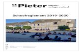 2019-2020 schoolreglement · 2020. 4. 22. · Schoolreglement Schooljaar 2019-2020 Sint-Pietersschool 3 C.6. Eén- of meerdaagse uitstappen C.6.1. Eéndaagse uitstappen C.6.2. Meerdaagse